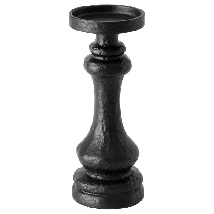 Подсвечник ЭФТЕРСКЁРД, 20 см, цвет чёрный 
Подсвечник ЭФТЕРСКЁРД, 20 см, цвет чёрный