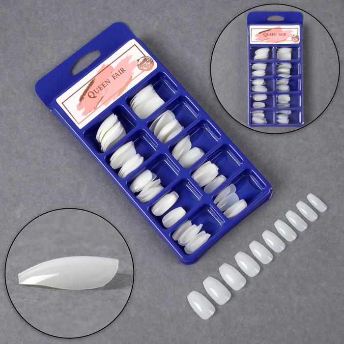 Типсы для ногтей, 100 шт, форма А, полное покрытие, цвет бежевый
Типсы для ногтей, 100 шт, форма А, полное покрытие, цвет бежевый