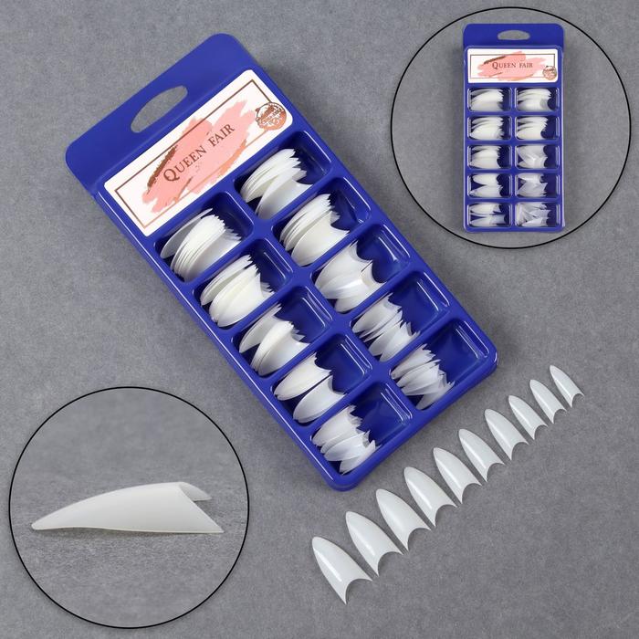 Типсы для ногтей, 100 шт, форма К, без контактной зоны, цвет бежевый
Типсы для ногтей, 100 шт, форма К, без контактной зоны, цвет бежевый