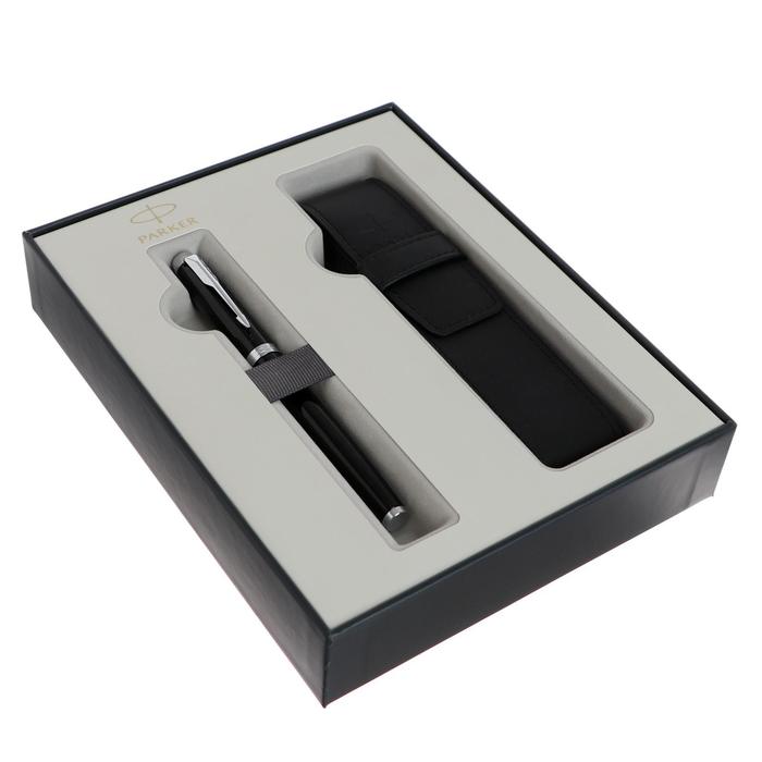 Набор Parker IM Core GIFT 20, ручка перьевая Parker IM Core F321 Black CT M + чехол для ручки
Набор Parker IM Core GIFT 20, ручка перьевая Parker IM Core F321 Black CT M + чехол для ручки