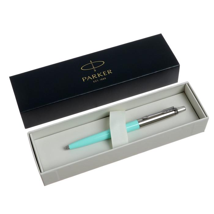 Ручка шариковая Parker Jotter Original K60 Mint 331C М, 1.0 мм, корпус из нержавеющей стали/пластик, синие чернила
Ручка шариковая Parker Jotter Original K60 Mint 331C М, 1.0 мм, корпус из нержавеющей стали/пластик, синие чернила