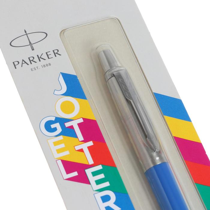 Ручка гелевая Parker Jotter K60 Originals Color Plastic 2021 Blue СT М, 0.7 мм, синие чернила
Ручка гелевая Parker Jotter K60 Originals Color Plastic 2021 Blue СT М, 0.7 мм, синие чернила