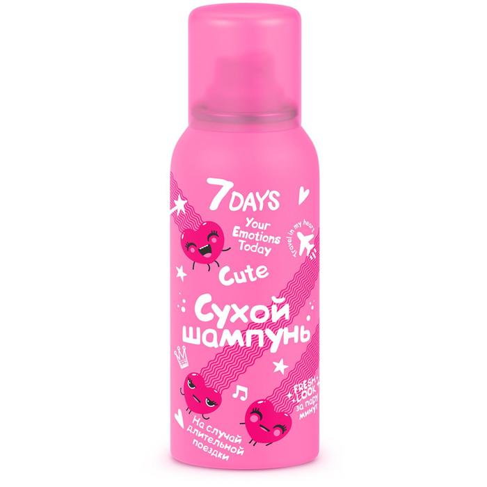 Сухой шампунь 7 DAYS YOUR EMOTIONS TODAY на случай длительной поездки, 100 мл
Сухой шампунь 7 DAYS YOUR EMOTIONS TODAY на случай длительной поездки, 100 мл