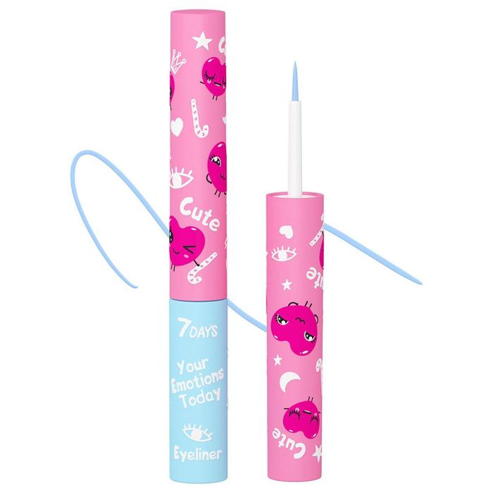 Подводка жидкая для глаз 7 DAYS Your Emotions Today 205 Blue Sky, 4,8 мл
Подводка жидкая для глаз 7 DAYS Your Emotions Today 205 Blue Sky, 4,8 мл