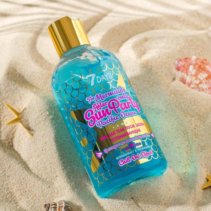 Гель для тела 7 DAYS AFTER SUN PARTY После загара успокаивающий, 300 мл
Гель для тела 7 DAYS AFTER SUN PARTY После загара успокаивающий, 300 мл