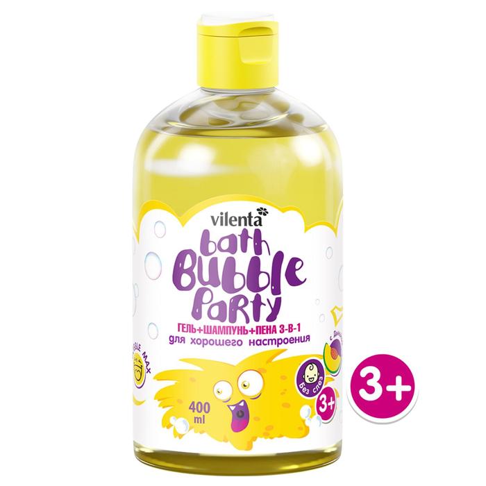 Гель+шампунь+пена 3-в-1 с Дынькой, 400 мл
Гель+шампунь+пена 3-в-1 с Дынькой, 400 мл