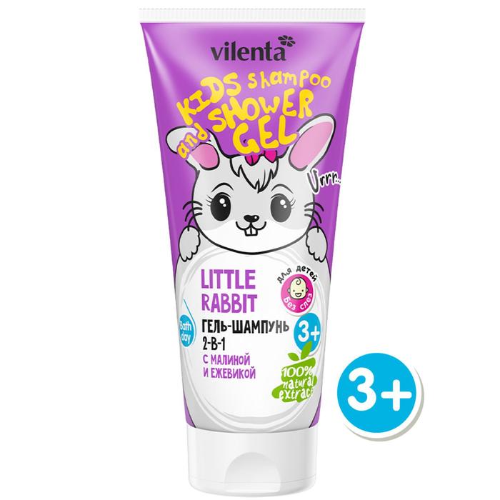 Гель-шампунь 2-в-1 Vilenta Little Rabbit с малиной и ежевикой, 200 мл
Гель-шампунь 2-в-1 Vilenta Little Rabbit с малиной и ежевикой, 200 мл