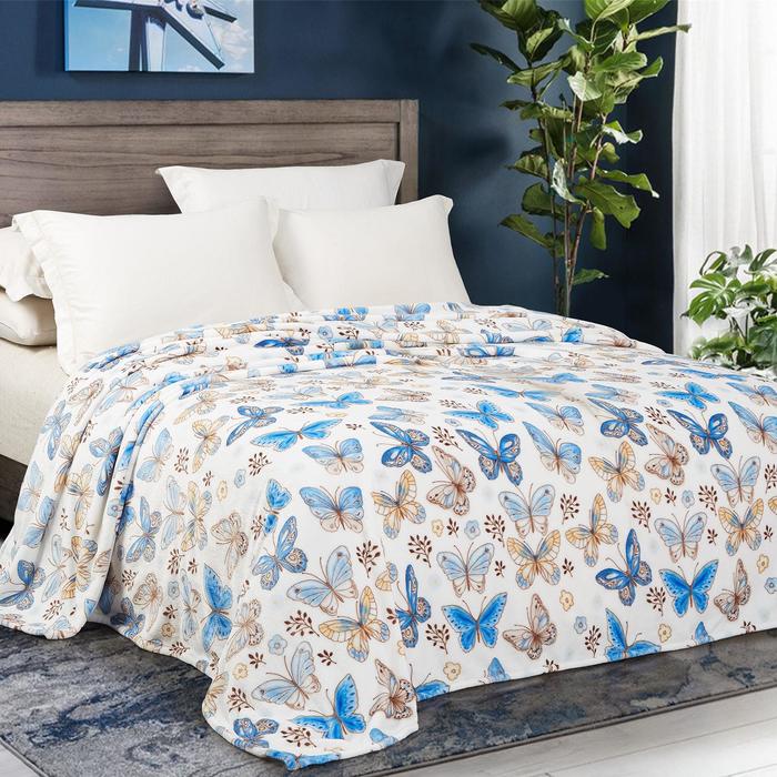 Плед Аделис «Мотылёк» 180х200см
Плед Аделис «Мотылёк» 180х200см