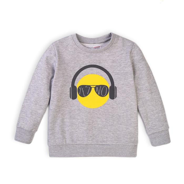 Свитер-байка для мальчика, размер 4 года, цвет серый
Свитер-байка для мальчика, размер 4 года, цвет серый