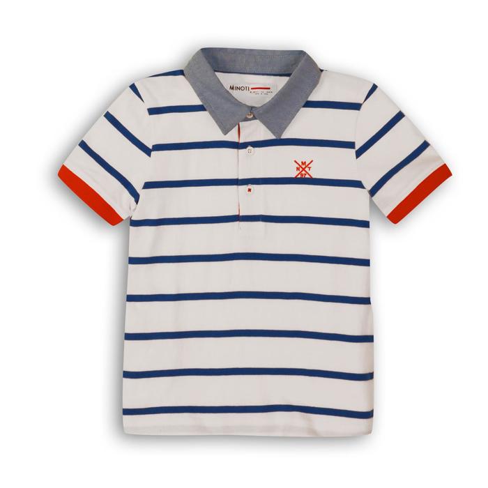 Футболка для мальчика, размер 7-8 лет, цвет синий-белый
Футболка для мальчика, размер 7-8 лет, цвет синий-белый