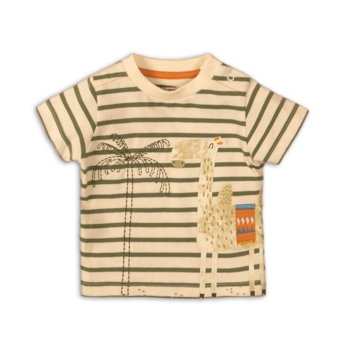 Футболка для мальчика, размер 18-24 месяца, принт полосатый
Футболка для мальчика, размер 18-24 месяца, принт полосатый