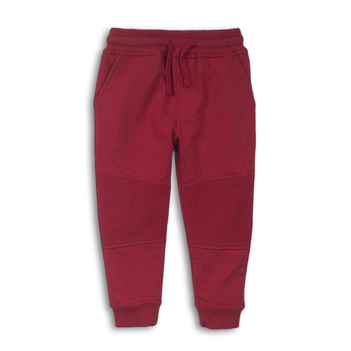 фото Спортивные штаны для мальчика, размер 9-12 месяцев, цвет красный minoti