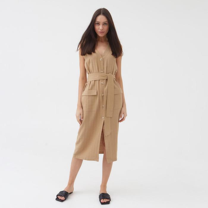 Платье- жилет женское MIST размер 50, цвет бежевый
Платье- жилет женское MIST размер 50, цвет бежевый