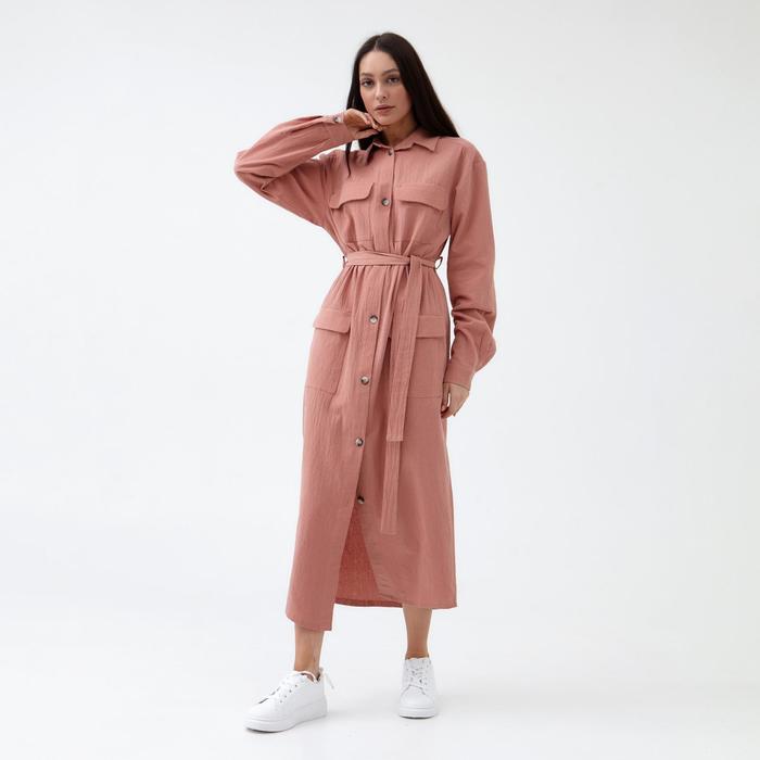 Платье женское MIST р. 44, коралловый
Платье женское MIST р. 44, коралловый