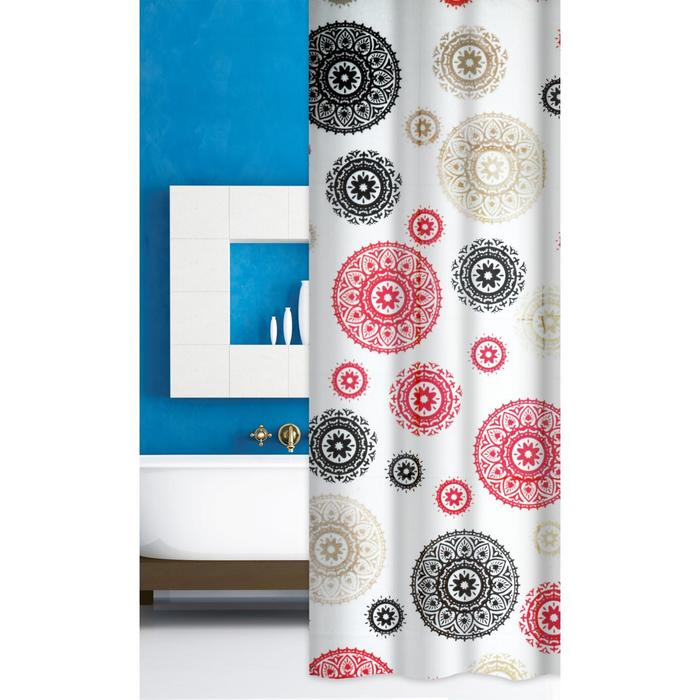 Шторка для ванной, 180×180 см, PEVA
Шторка для ванной, 180×180 см, PEVA