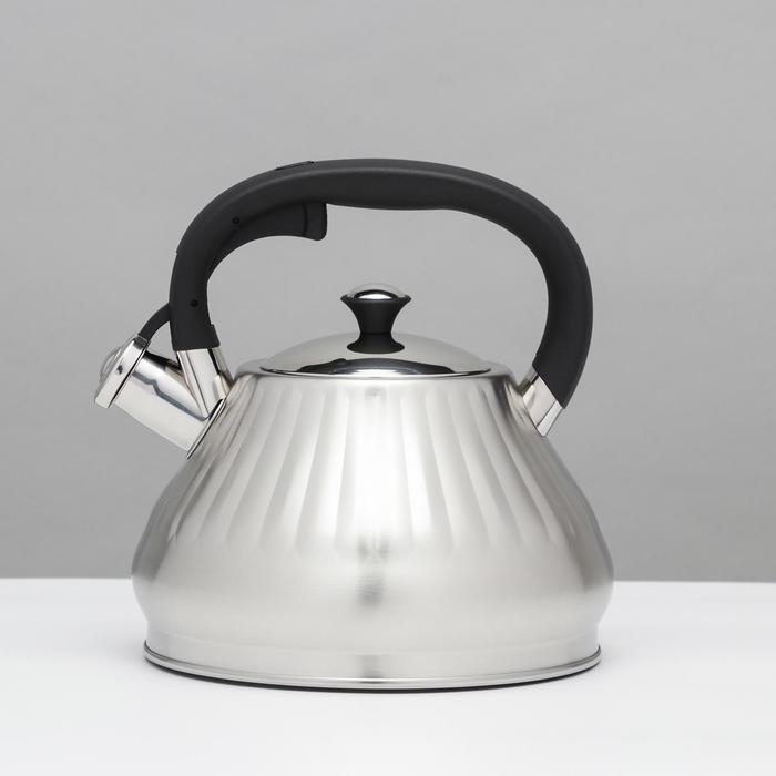 Чайник со свистком «Фран», 3 л, индукция
Чайник со свистком «Фран», 3 л, индукция