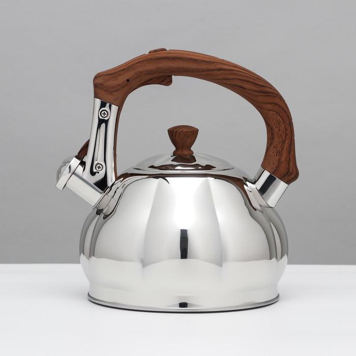 фото Чайник со свистком «шалот», 3 л, индукция