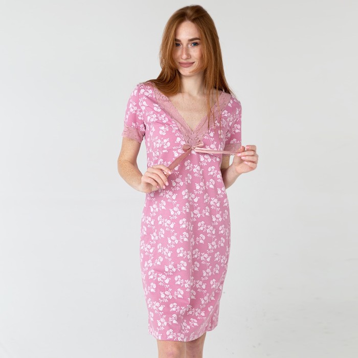 Ночная сорочка женская, цвет МИКС, размер 46
Ночная сорочка женская, цвет МИКС, размер 46