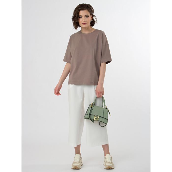 Фуболка женская, размер 42-44, цвет кофейный
Фуболка женская, размер 42-44, цвет кофейный