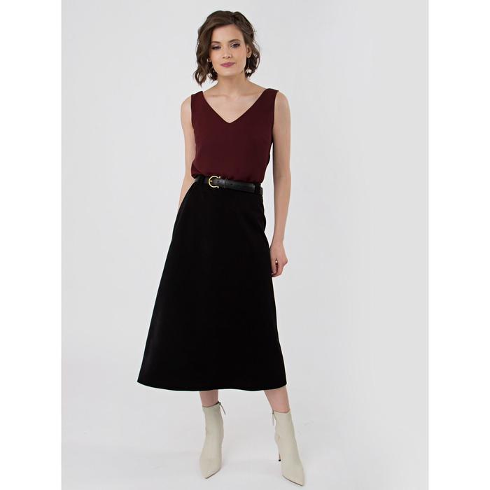 Юбка женская, размер 46, цвет чёрный
Юбка женская, размер 46, цвет чёрный