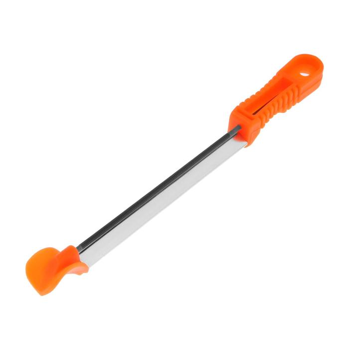 Шаблон для заточки цепи Rezer 4 RFG P, d=4 мм, пластиковая рукоятка, для звена 1.1-1.3 мм 
Шаблон для заточки цепи Rezer 4 RFG P, d=4 мм, пластиковая рукоятка, для звена 1.1-1.3 мм