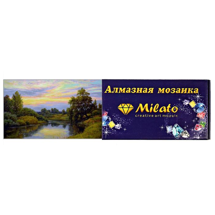 Алмазная мозаика «Вечер» 50х30 см, 35 цветов 
Алмазная мозаика «Вечер» 50х30 см, 35 цветов