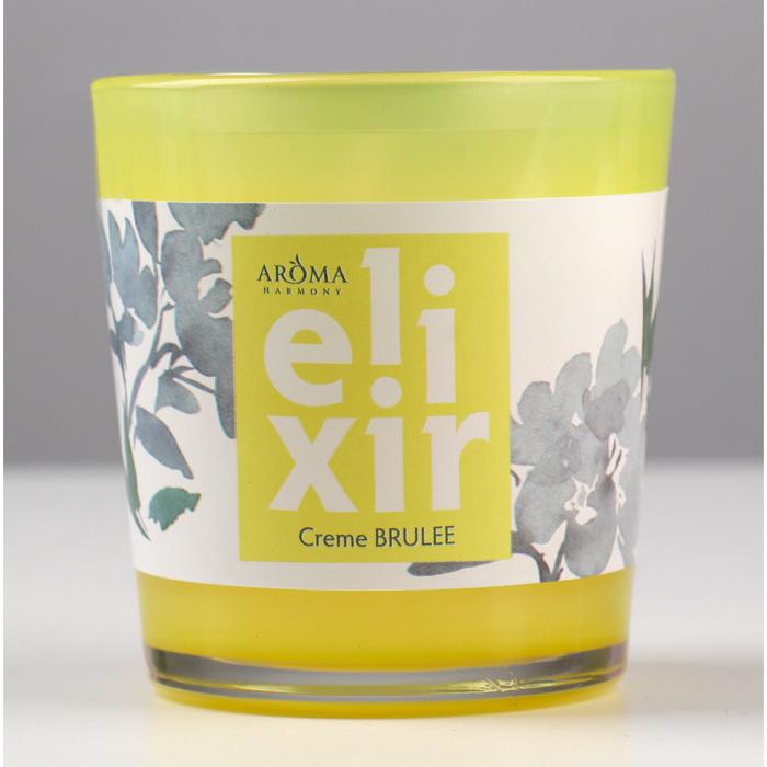 Свеча ароматическая в стакане ELIXIR "Creme Brulee", 140 гр.
Свеча ароматическая в стакане ELIXIR "Creme Brulee", 140 гр.