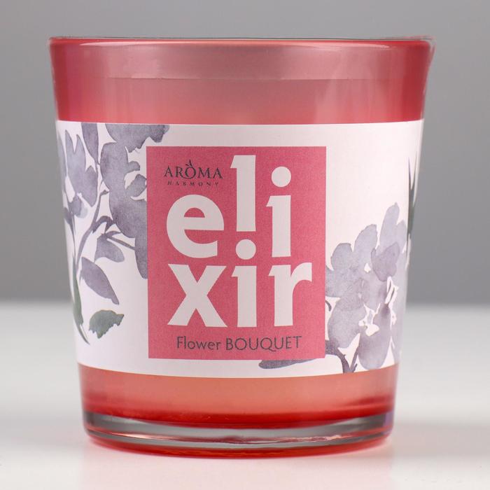 Свеча ароматическая в стакане ELIXIR "Flower Bouquet", 140 г, цветочный аромат
Свеча ароматическая в стакане ELIXIR "Flower Bouquet", 140 г, цветочный аромат