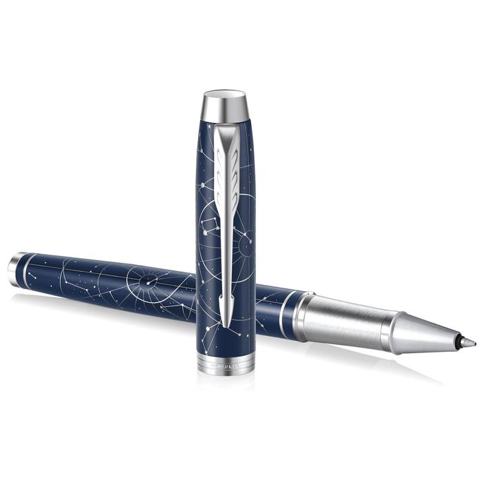 Ручка-роллер Parker IM Premium 2019 SE T325 Midnight Astral F 0.5 мм, корпус из нержавеющей стали, чёрные чернила (2074161)
Ручка-роллер Parker IM Premium 2019 SE T325 Midnight Astral F 0.5 мм, корпус из нержавеющей стали, чёрные чернила (2074161)