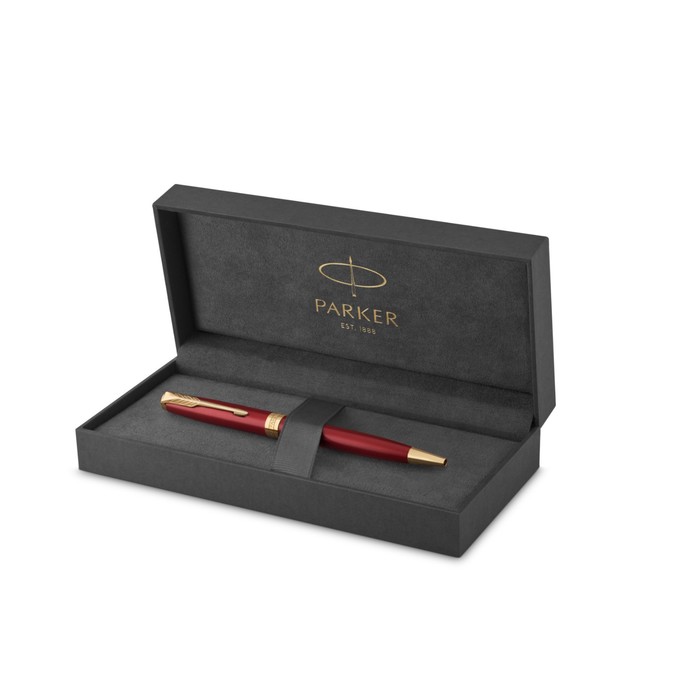 Ручка шариковая Parker Sonnet Core K539 Lacquer Intense Red GT М 1.0 мм, корпус из нержавеющей стали, чёрные чернила
Ручка шариковая Parker Sonnet Core K539 Lacquer Intense Red GT М 1.0 мм, корпус из нержавеющей стали, чёрные чернила