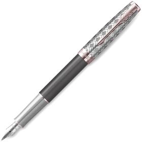 Ручка перьевая Parker Sonnet Premium F537 Metal Grey PGT F, корпус из латуни, чёрные чернила
Ручка перьевая Parker Sonnet Premium F537 Metal Grey PGT F, корпус из латуни, чёрные чернила