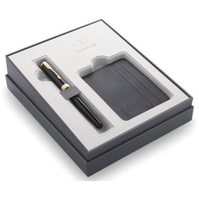 Набор Parker 2020, ручка перьевая Parker Sonnet Core F530 Lacquer Deep Black GT M + чехол для карт
Набор Parker 2020, ручка перьевая Parker Sonnet Core F530 Lacquer Deep Black GT M + чехол для карт