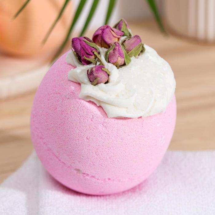 Бомбочка для ванн «Розовая чаша», 250 г
Бомбочка для ванн «Розовая чаша», 250 г