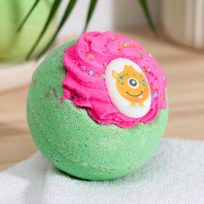 Бомбочка для ванн «Монстрик», 150 г
Бомбочка для ванн «Монстрик», 150 г