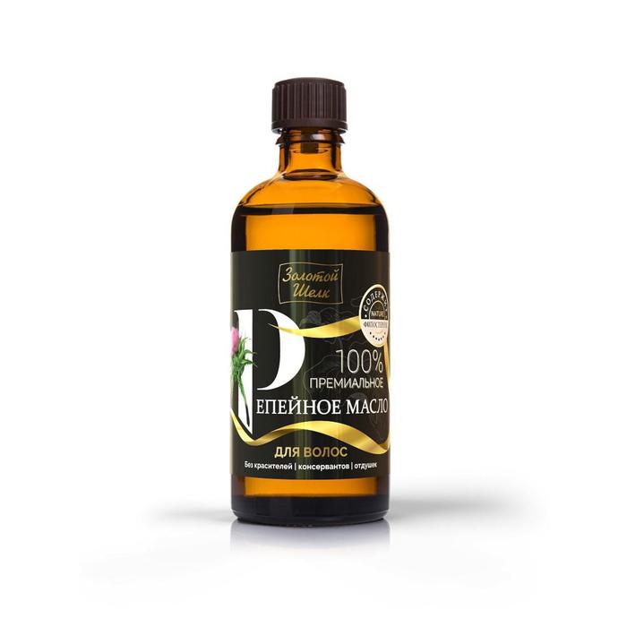 Репейное масло 100% "Золотой шелк" для волос, 100 мл
Репейное масло 100% "Золотой шелк" для волос, 100 мл