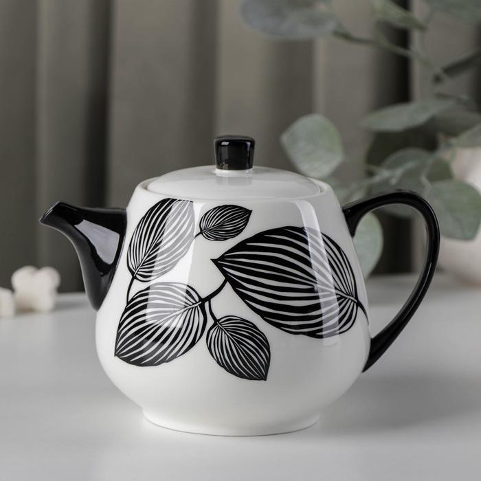 Чайник заварочный «Гравюра», 700 мл, цвет чёрный
Чайник заварочный «Гравюра», 700 мл, цвет чёрный