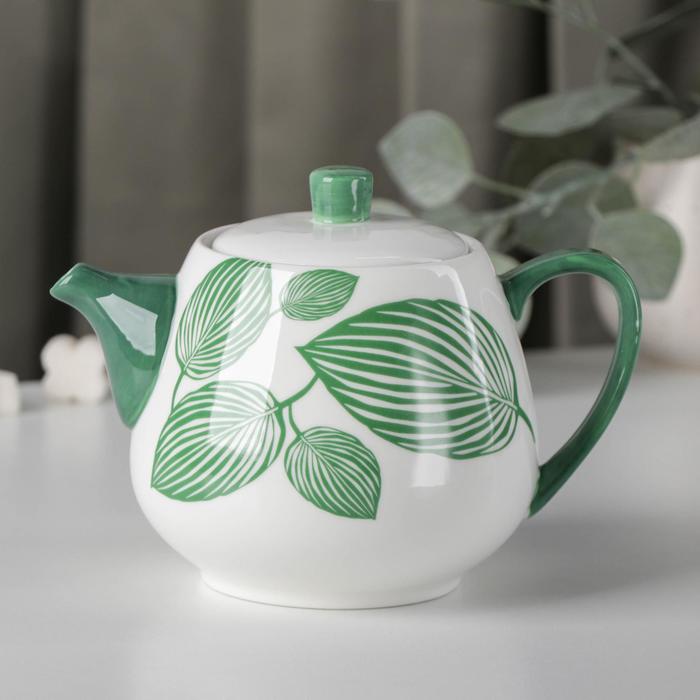 Чайник заварочный «Гравюра», 700 мл, цвет зелёный
Чайник заварочный «Гравюра», 700 мл, цвет зелёный