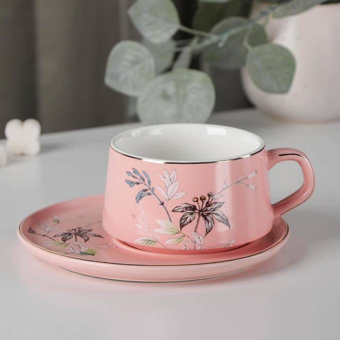 Чайная пара «Вернисаж», чашка 280 мл, блюдце, цвет розовый
Чайная пара «Вернисаж», чашка 280 мл, блюдце, цвет розовый