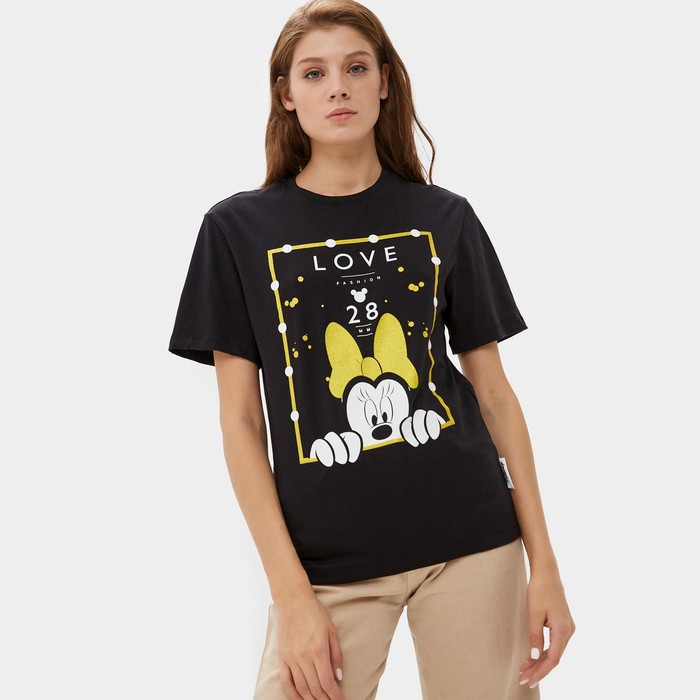 Футболка "Love" Минни Маус, чёрный
Футболка "Love" Минни Маус, чёрный