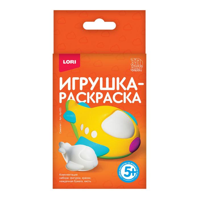 3D Art. Игрушка-раскраска «Самолет»
3D Art. Игрушка-раскраска «Самолет»