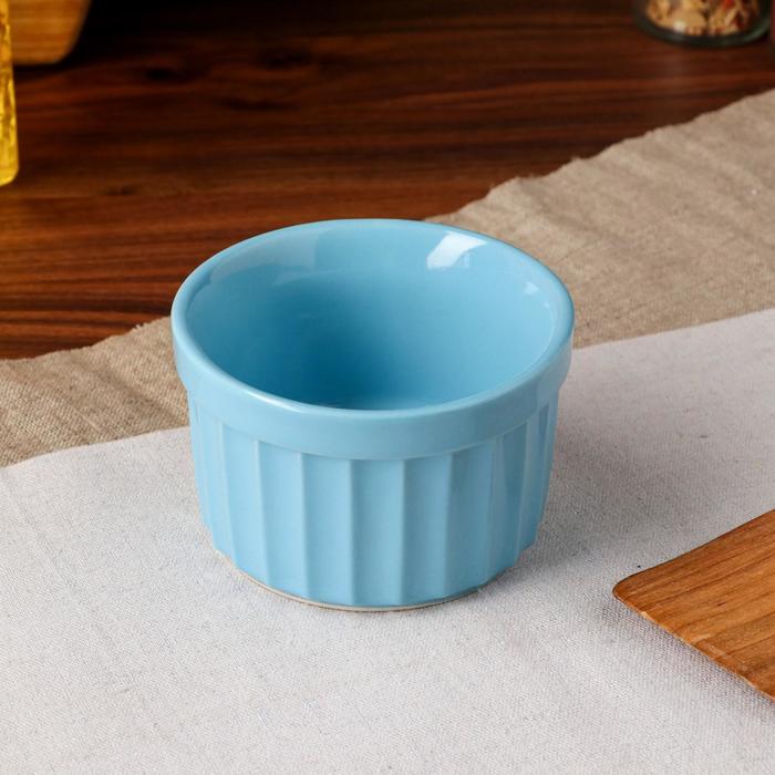 Форма для запекания "Рамекин", голубая, керамика, 0.2 л
Форма для запекания "Рамекин", голубая, керамика, 0.2 л