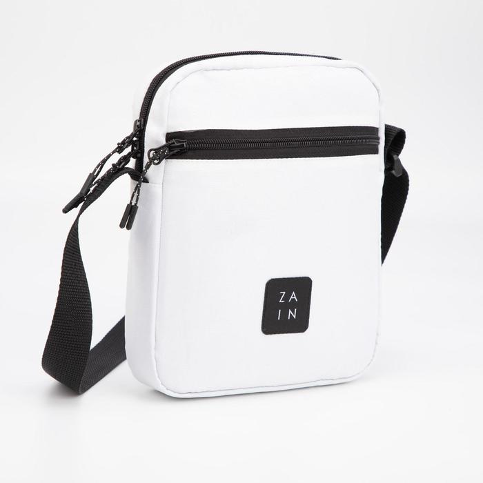 Сумка, отдел на молнии, наружный карман, цвет белый
Сумка, отдел на молнии, наружный карман, цвет белый