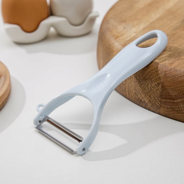 Овощечистка «Элизиум», 12,5 см, цвет МИКС
Овощечистка «Элизиум», 12,5 см, цвет МИКС