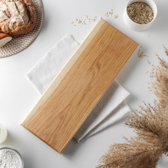 Доска разделочная Mаgistrо, 50×18×2,5 см, цельный массив дуба
Доска разделочная Mаgistrо, 50×18×2,5 см, цельный массив дуба