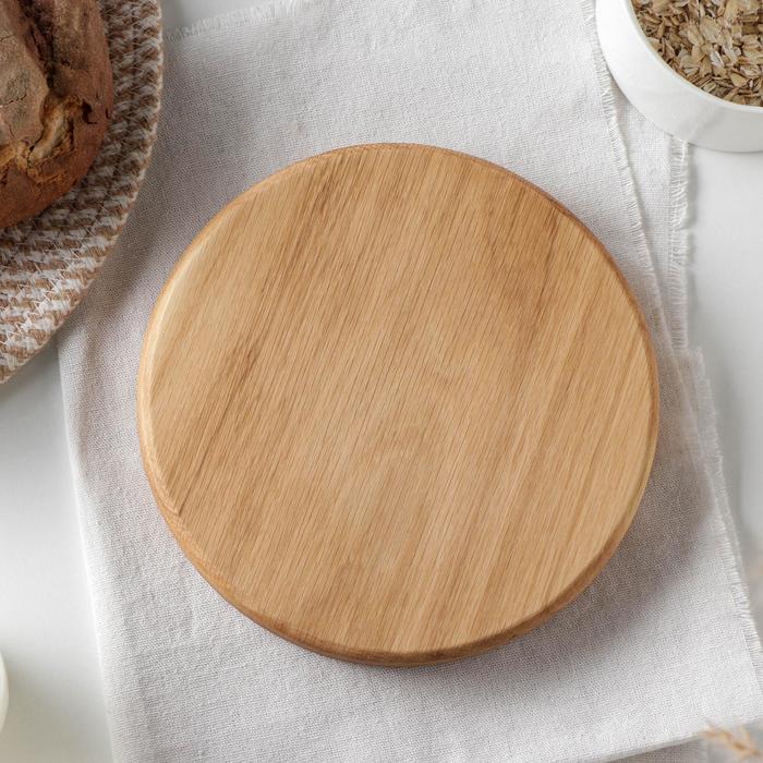 Доска разделочная для пиццы Mаgistrо, d=20 см, цельный массив дуба
Доска разделочная для пиццы Mаgistrо, d=20 см, цельный массив дуба