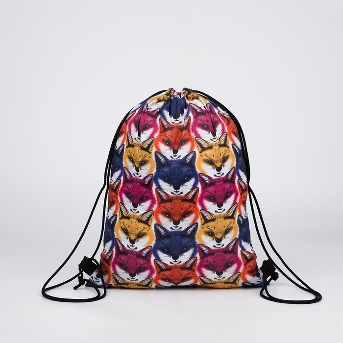 Мешок для обуви, отдел на шнурке, цвет синий, «Лисы»
Мешок для обуви, отдел на шнурке, цвет синий, «Лисы»