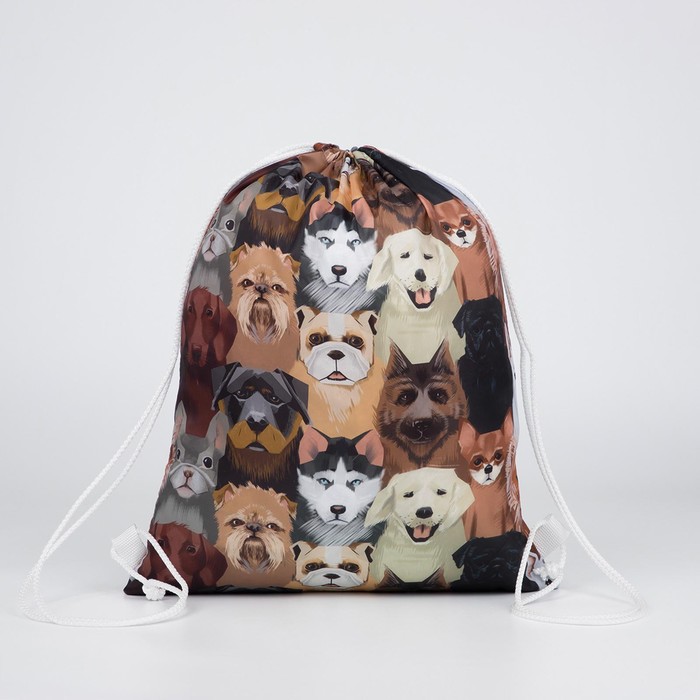 Мешок для обуви, отдел на шнурке, цвет коричневый/серый
Мешок для обуви, отдел на шнурке, цвет коричневый/серый