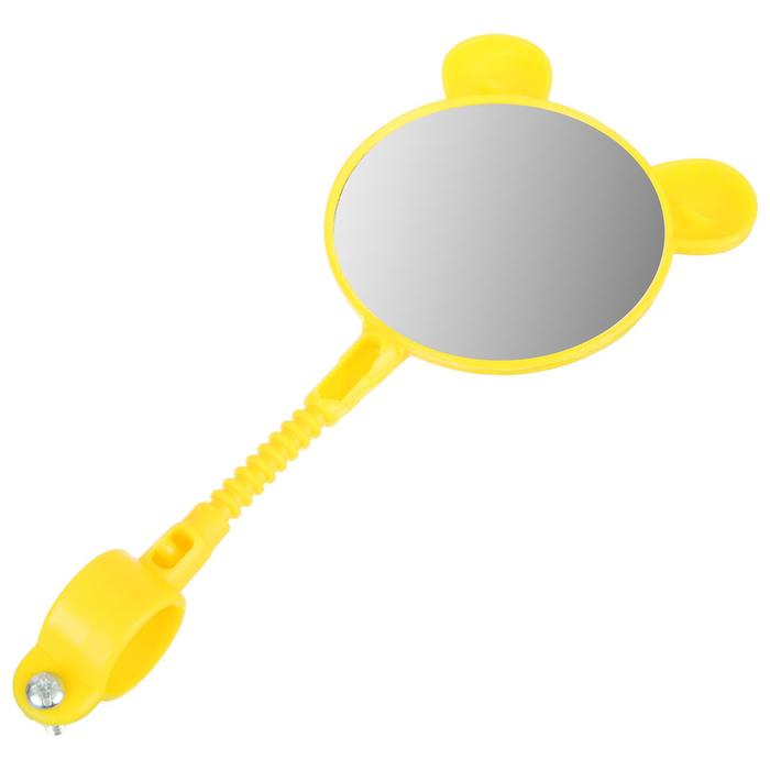 Зеркало для детского велосипеда H-2, цвет желтый
Зеркало для детского велосипеда H-2, цвет желтый