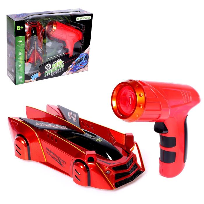 Антигравитационная машинка Racer, управление лазером, ездит по стенам, работает аккумулятора, МИКС
Антигравитационная машинка Racer, управление лазером, ездит по стенам, работает аккумулятора, МИКС