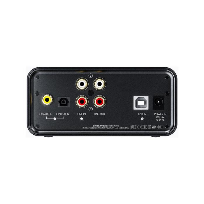 Усилитель FIIO K5 Pro, Jack 6.3, Type-B, RCA, черный
Усилитель FIIO K5 Pro, Jack 6.3, Type-B, RCA, черный